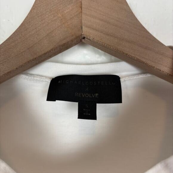 Michael Costello X Revolve White Emery Top Size Small - Picture 5 of 6